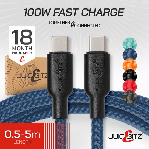 Juicebitz braided usb - braided, c