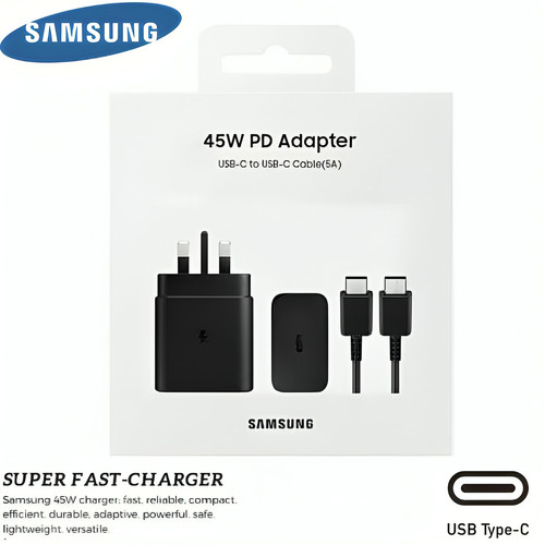 Genuine 45w super fast charger - 45w,