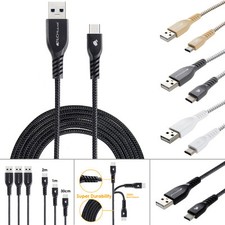 Strong BRAIDED USB-C Sync &